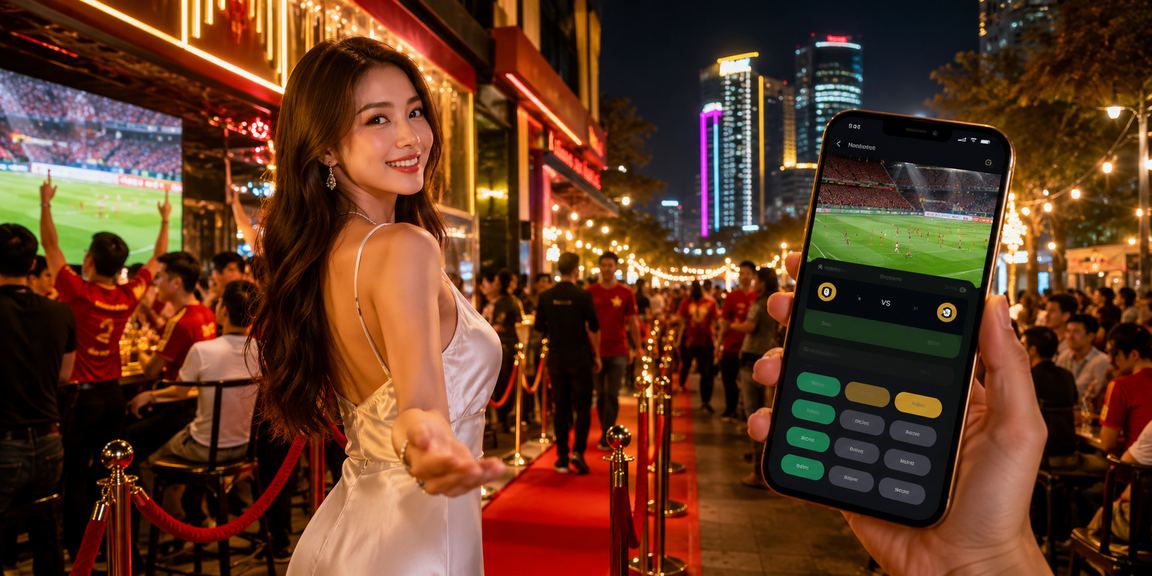 Không khí chợ đêm sôi động tại Hồ Chí Minh, người dùng tận hưởng bonus VIP trên ứng dụng betvnd88